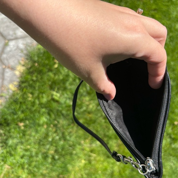 Coach | Y2K Signature Jacquard Monogram Wristlet black and gray - Picture 5 of 5